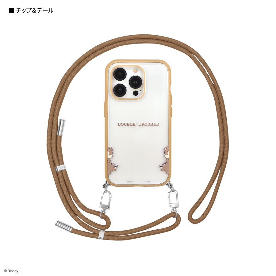 ディズニーキャラクター ／ IIIIfit Loop iPhone15 Pro 対応 ケース