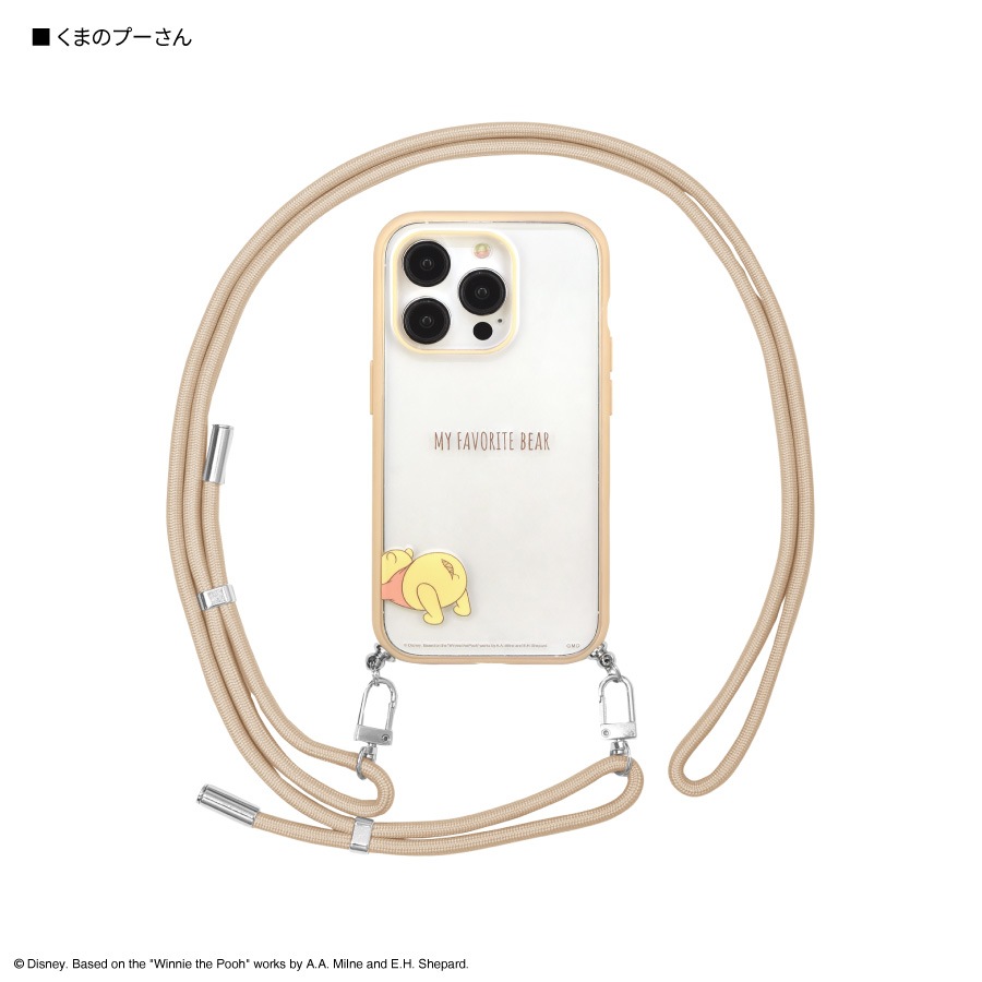 ディズニーキャラクター ／ IIIIfit Loop iPhone15 Pro 対応 ケース