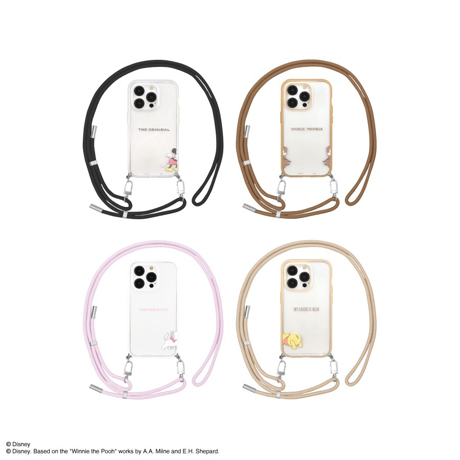 ディズニーキャラクター ／ IIIIfit Loop iPhone15 Pro 対応 ケース