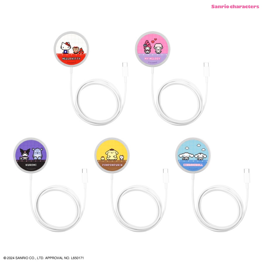 サンリオキャラクターズ MagSafe 対応 ワイヤレスチャージャー