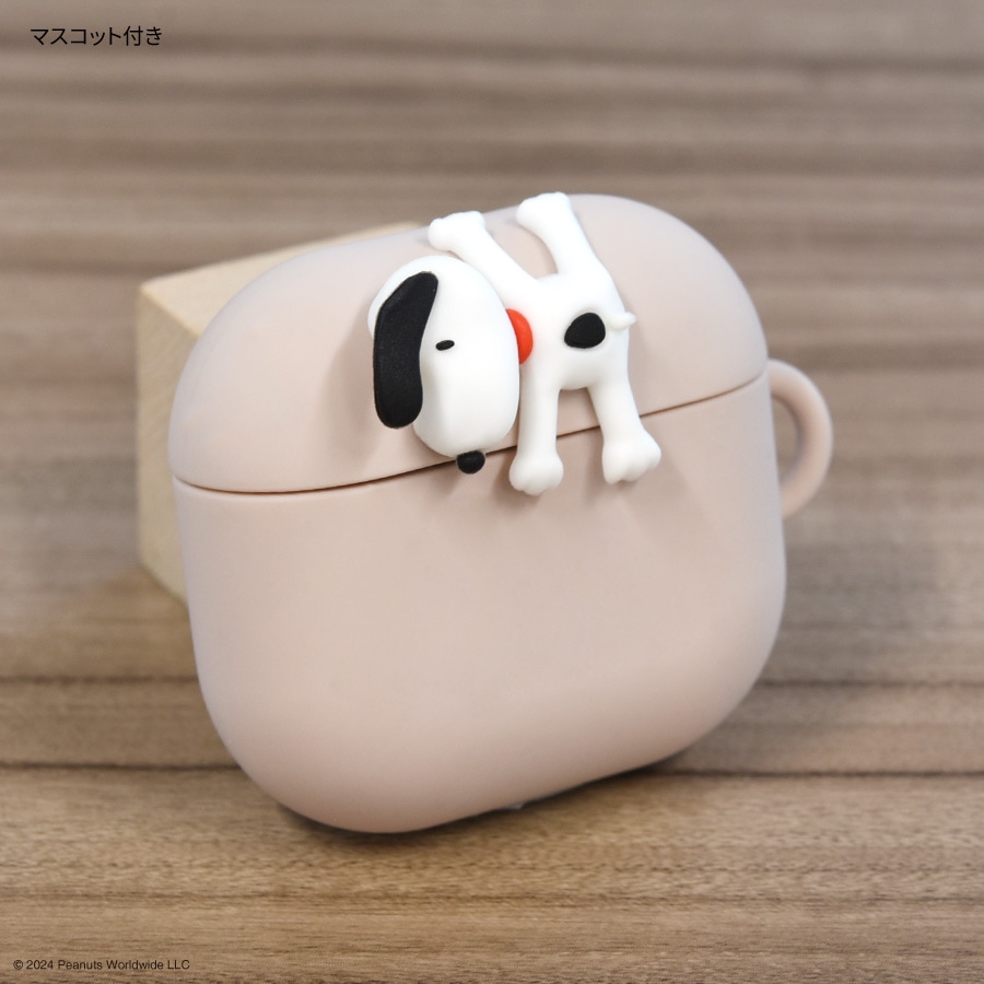 ピーナッツ スヌーピー AirPods 4 対応 シリコンケース