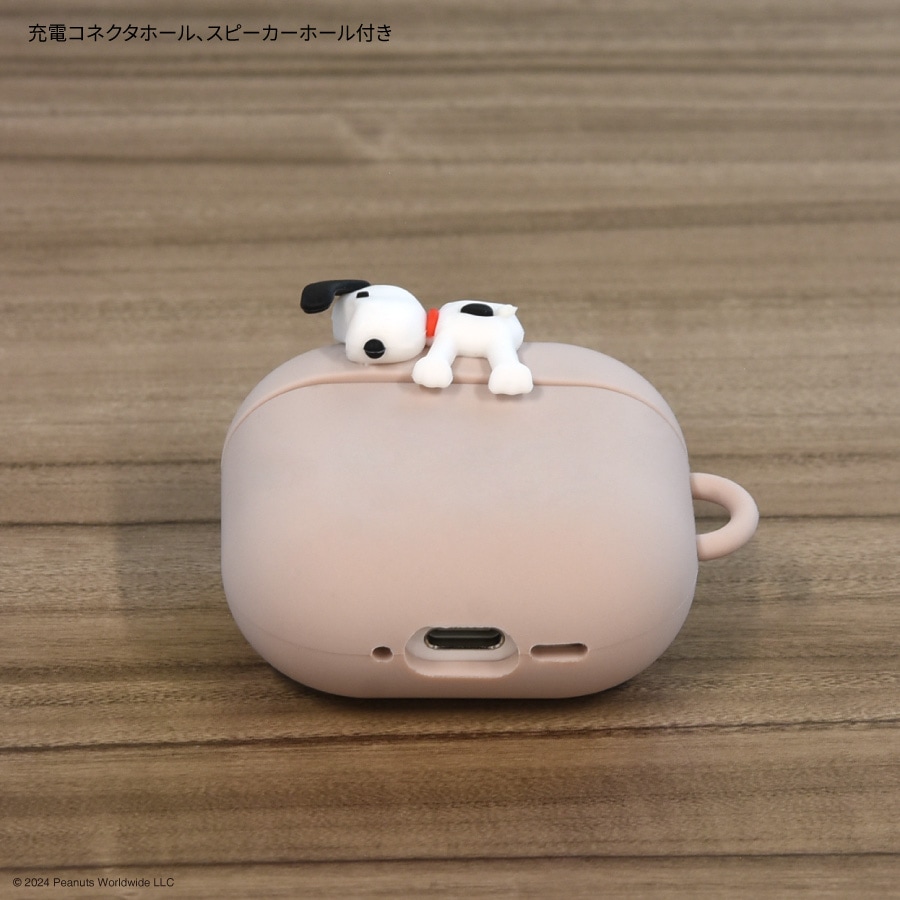 ピーナッツ スヌーピー AirPods 4 対応 シリコンケース | は行