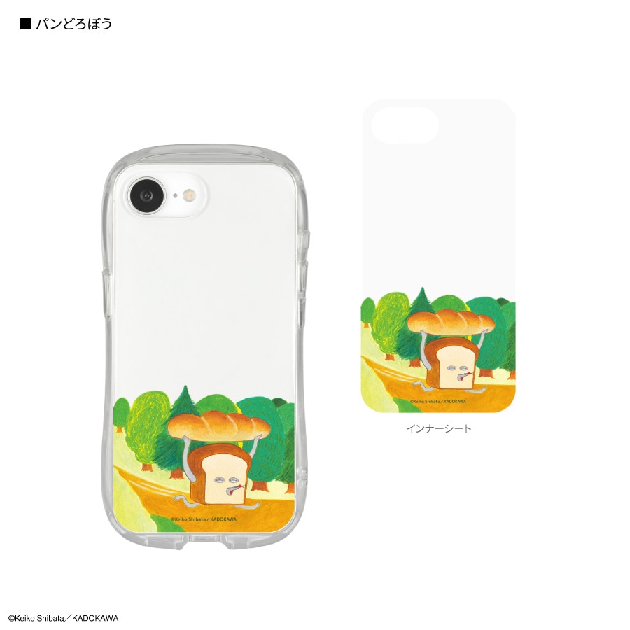 パンどろぼう iPhone16e 対応 クリスタルクリアケース | アイテムから