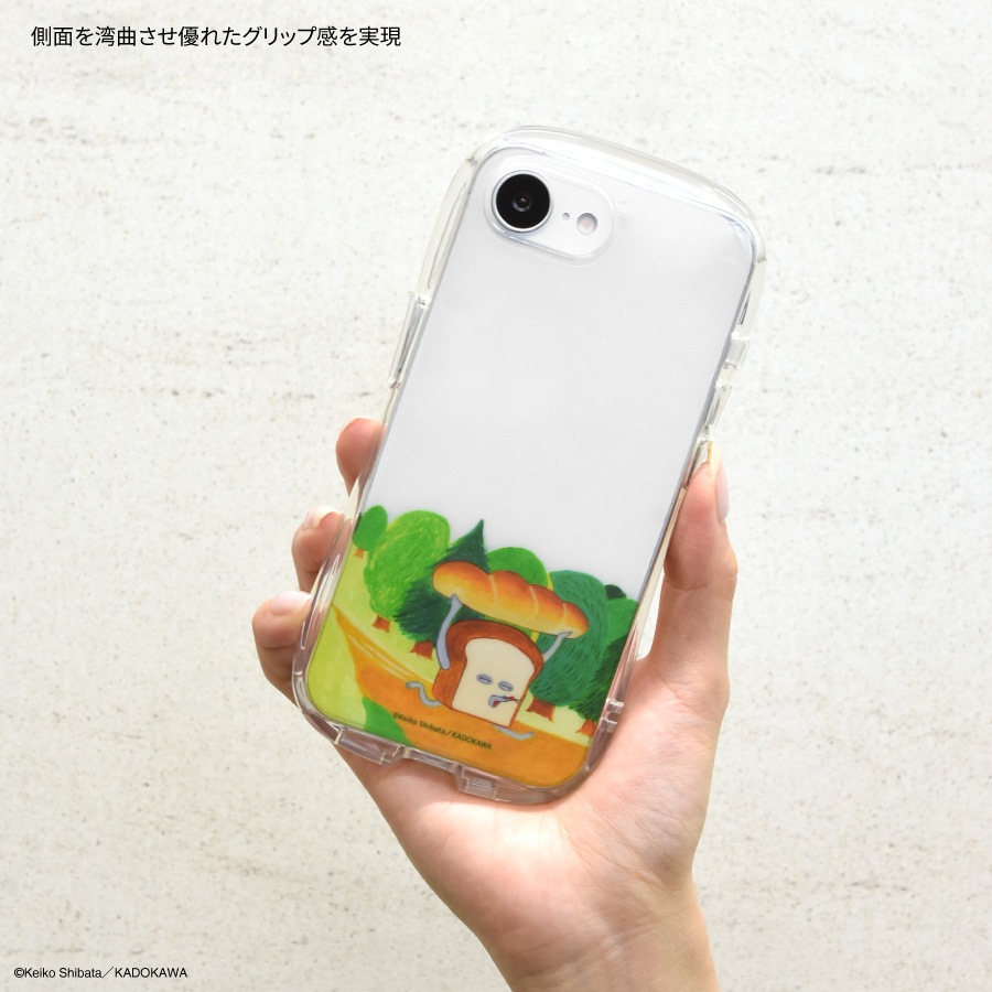 パンどろぼう iPhone16e 対応 クリスタルクリアケース