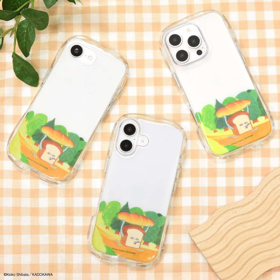 パンどろぼう iPhone16e 対応 クリスタルクリアケース