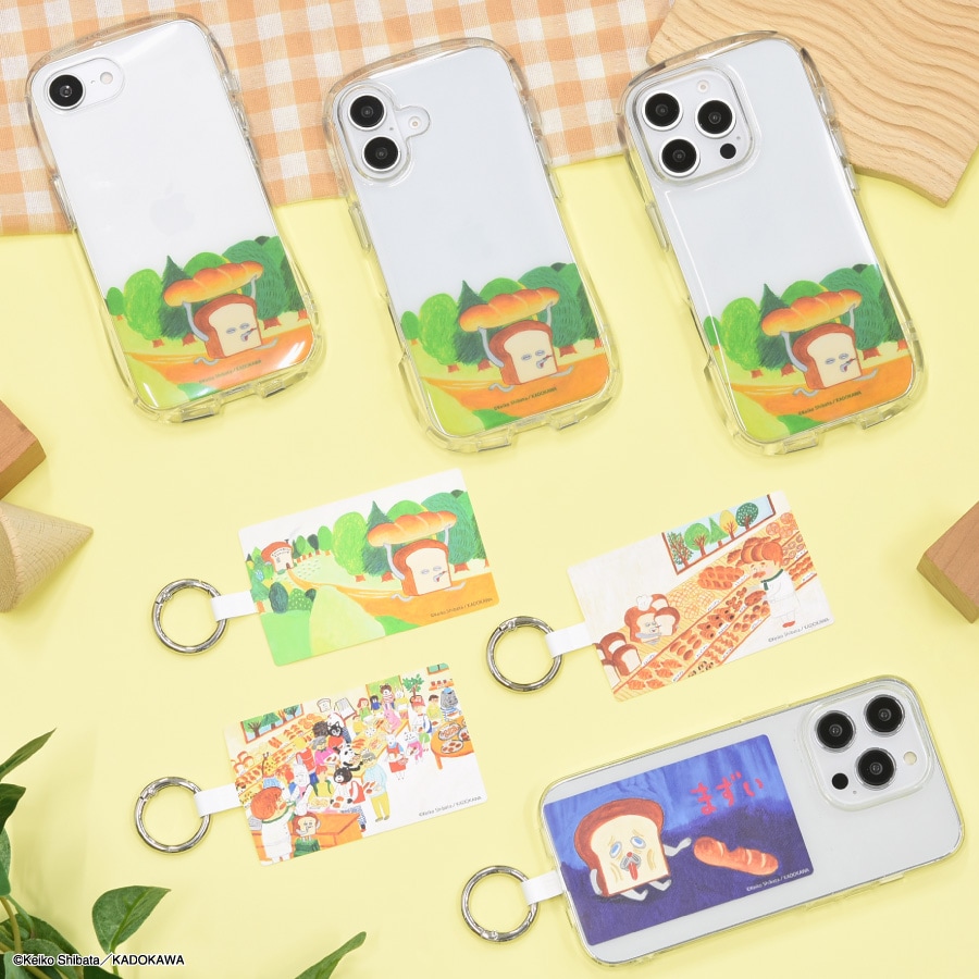 パンどろぼう iPhone16e 対応 クリスタルクリアケース | は行