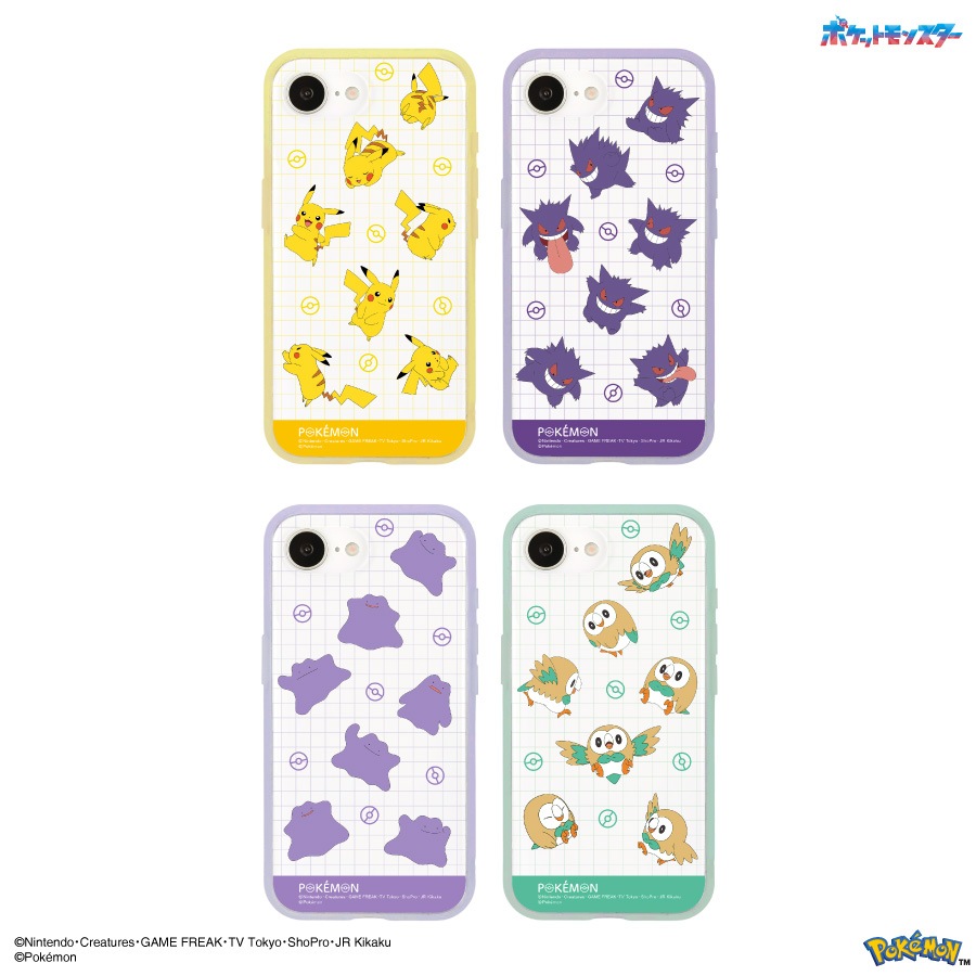 ポケットモンスター IIIIfit Clear iPhone17e / 16e 対応 ケース