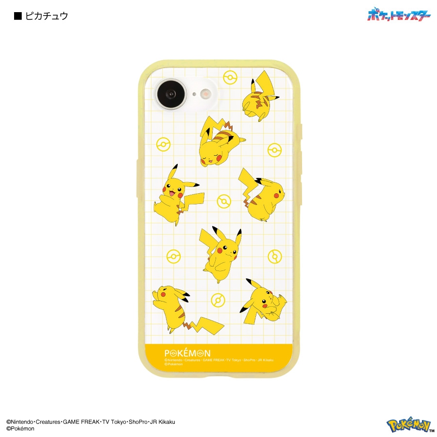 ポケットモンスター IIIIfit Clear iPhone17e / 16e 対応 ケース