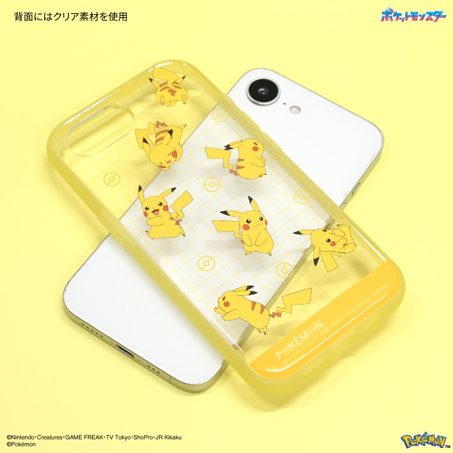 ポケットモンスター IIIIfit Clear iPhone17e / 16e 対応 ケース