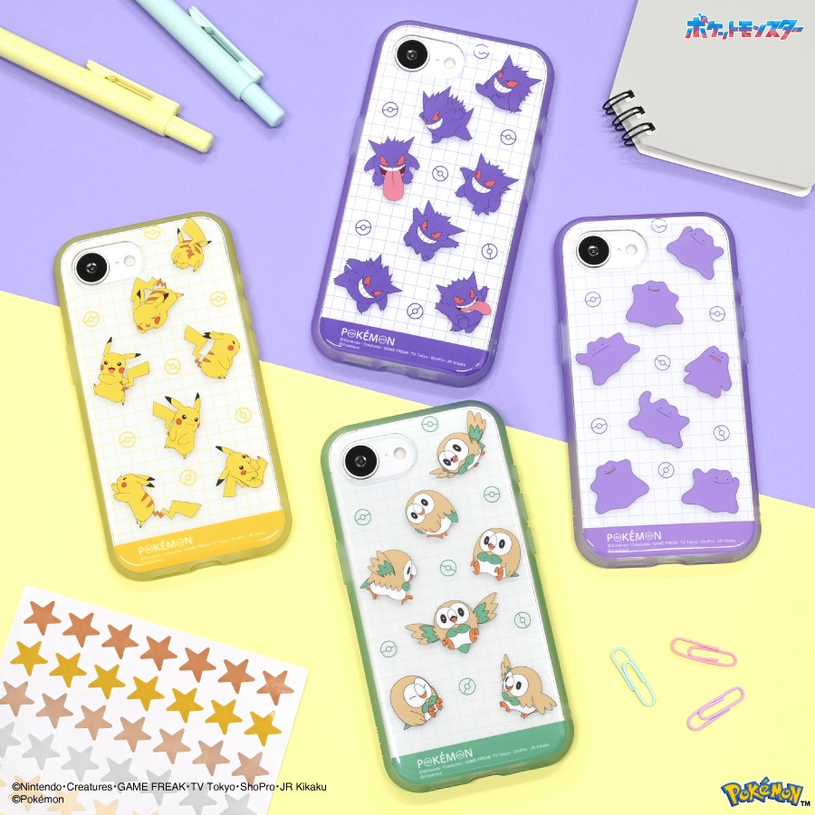 ポケットモンスター IIIIfit Clear iPhone17e / 16e 対応 ケース