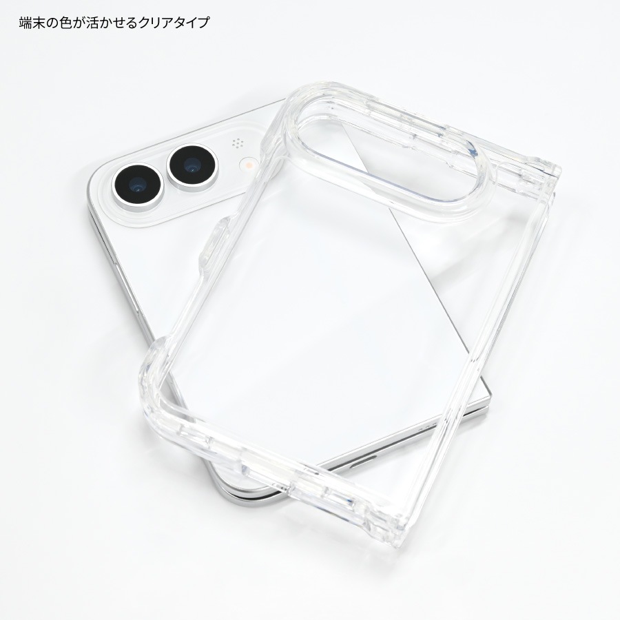 10月下旬発売予定　iPhone Duo 対応 クリアケース
