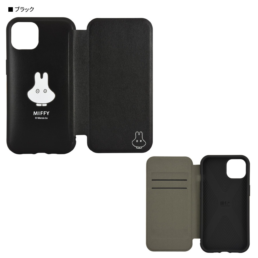 ミッフィー IIIIfit Flip iPhone13対応ケース