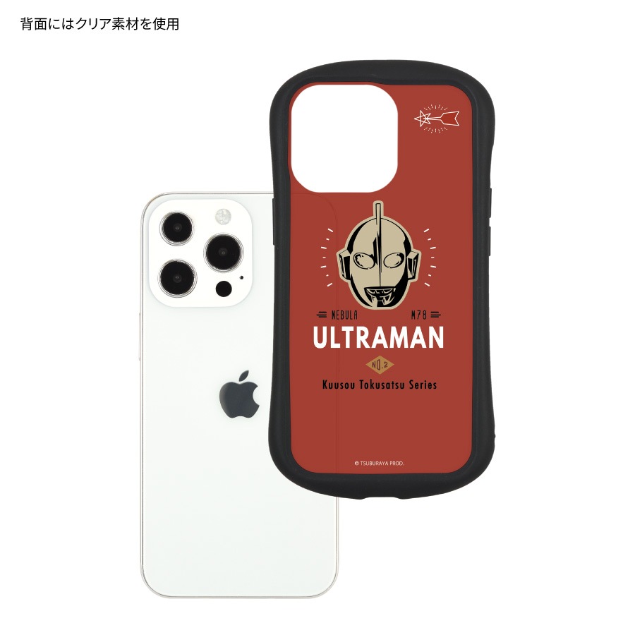 ウルトラマン　iPhone13 Pro対応ハイブリッドクリアケース