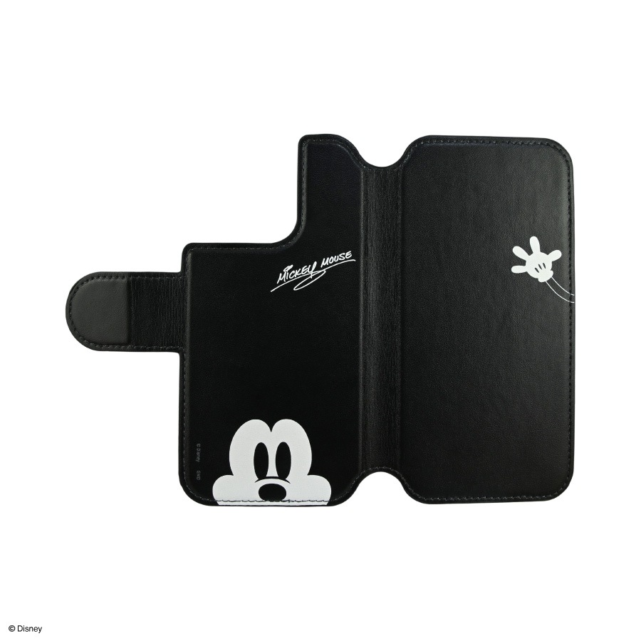 ディズニーキャラクター ／ iPhone専用 MagSafe 対応 手帳型 スマートフォンカバー