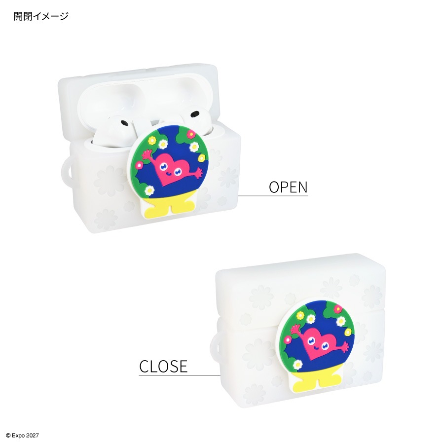 2027年国際園芸博覧会公式ライセンス商品 AirPods Pro 3 対応 シリコン
