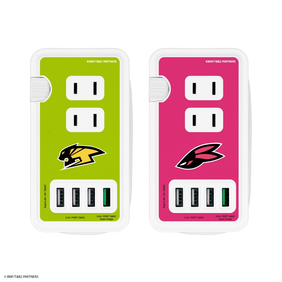 『TIGER & BUNNY 2』 USBポート付きACタップ