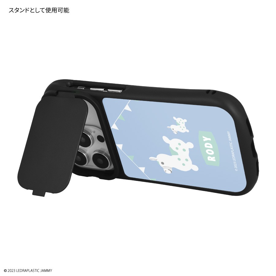 ロディ iPhone15 / 15 Pro / 14 / 14 Pro / 13 / 13 Pro / 12 / 12Pro 対応 ハイブリッドガラスケース