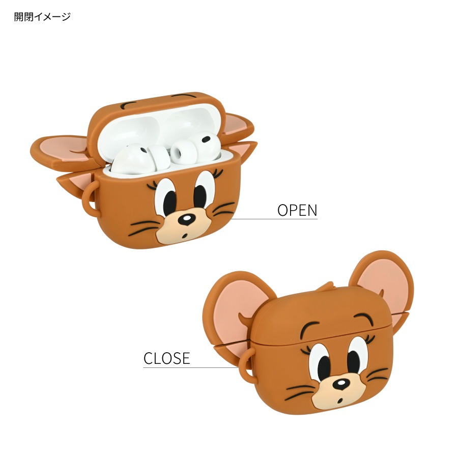 トムとジェリー AirPods Pro 3 対応 シリコンケース