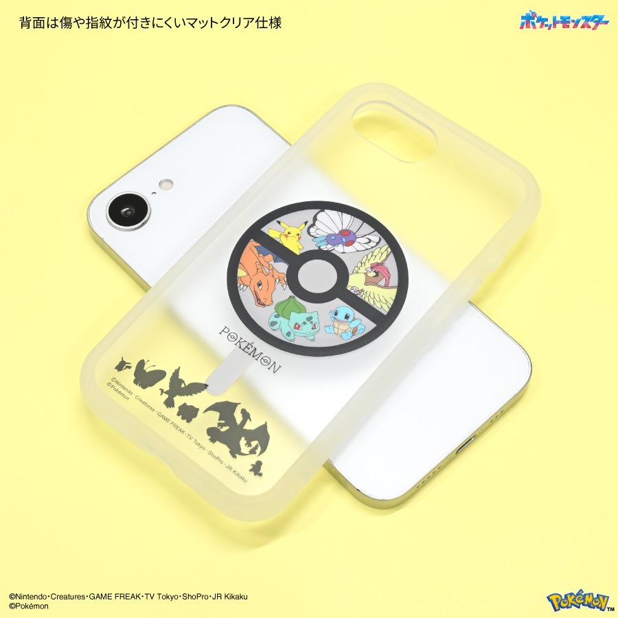 ポケットモンスター IIIIfit プランプフレーム iPhone17e / 16e MagSafe 対応 ケース