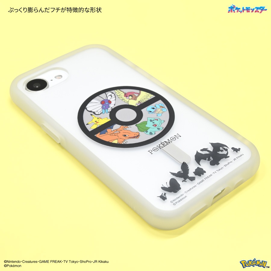ポケットモンスター IIIIfit プランプフレーム iPhone17e / 16e MagSafe 対応 ケース