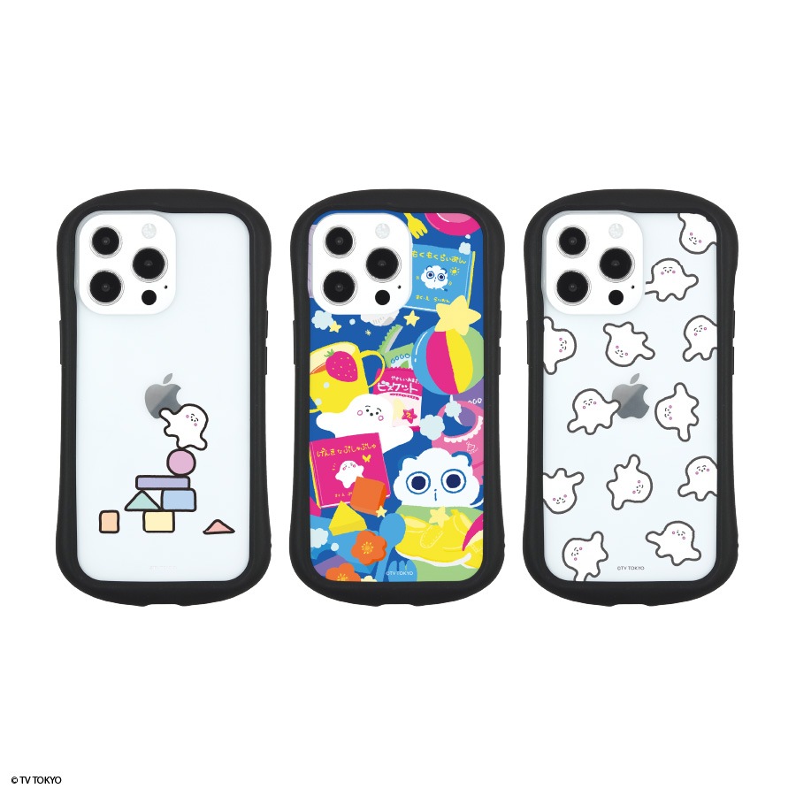 シナぷしゅ　iPhone13 Pro対応 ハイブリッドクリアケース