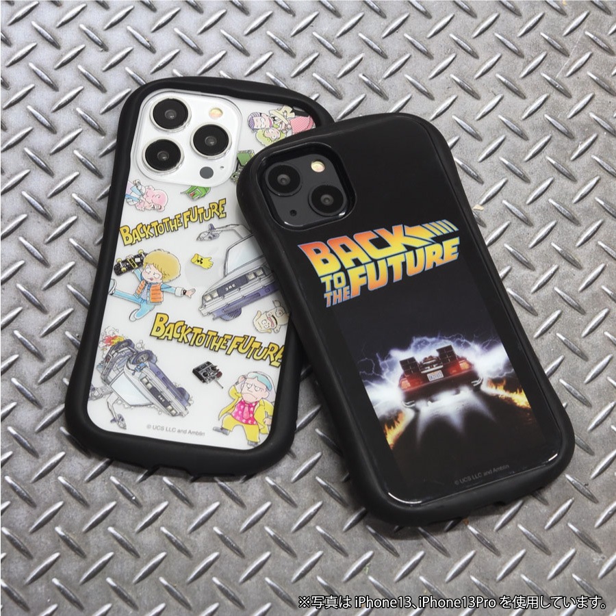 BACK TO THE FUTURE iPhone13 Pro 対応 ハイブリッドガラスケース