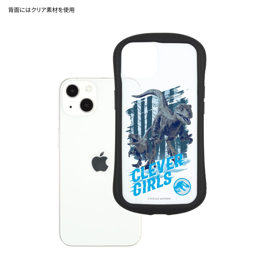 ジュラシック・ワールド iPhone13対応 ハイブリッドクリアケース | さ