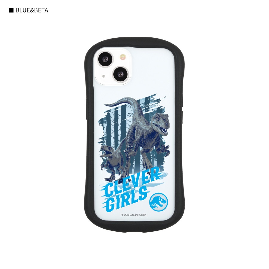 ジュラシック・ワールド iPhone13対応 ハイブリッドクリアケース