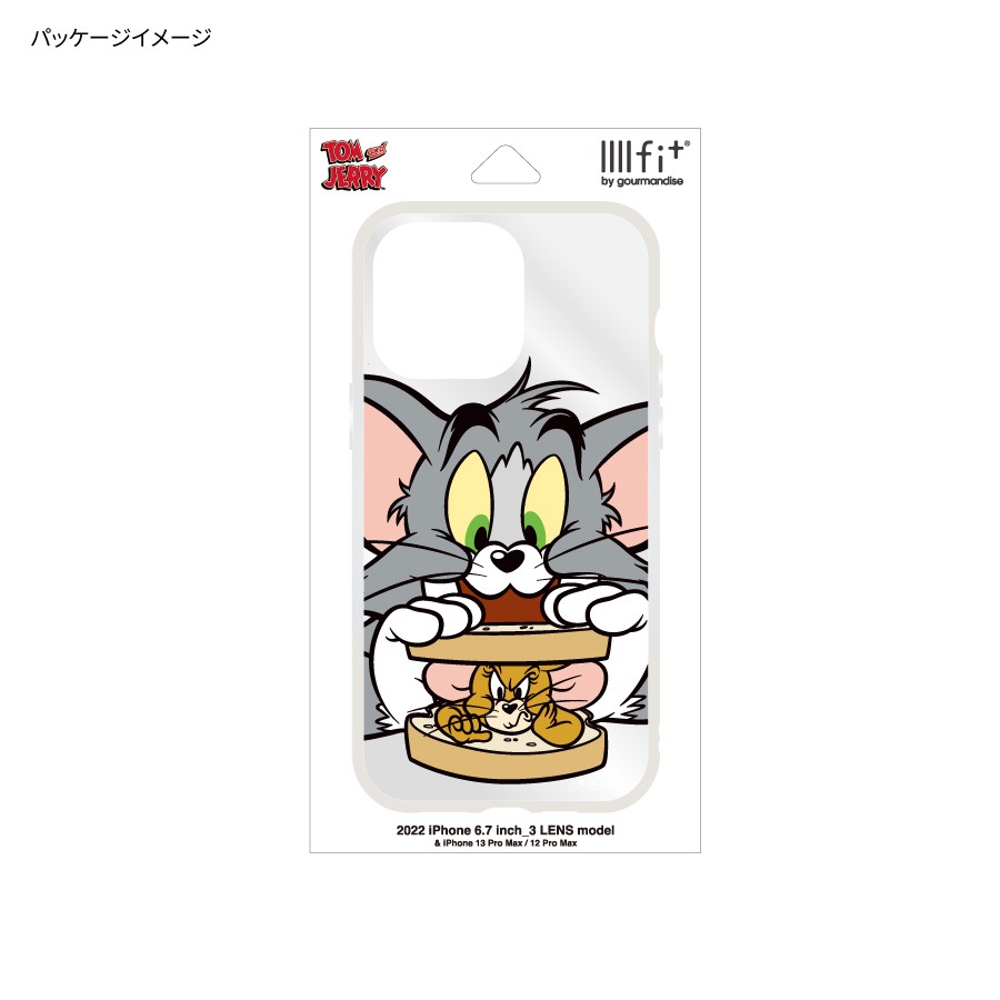 トムとジェリー IIIIfit Clear iPhone14 Pro Max / 13 Pro Max / 12