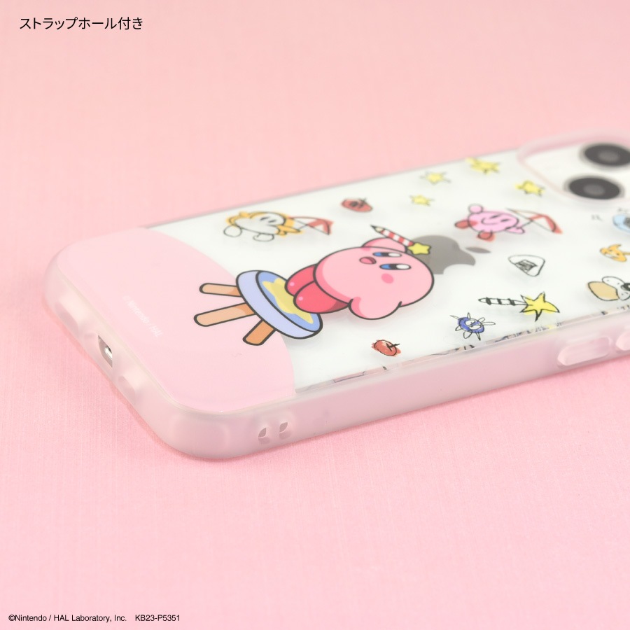 星のカービィ IIIIfit Clear iPhone14 / 13 対応 ケース | 新着