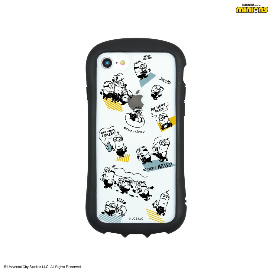『怪盗グルー／ミニオンズ』シリーズ iPhoneSE(第3世代/第2世代)/8/7/6s/6対応 ハイブリッドクリアケース
