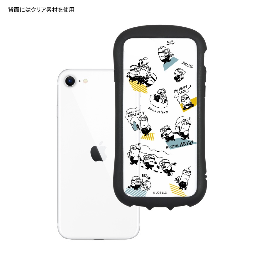 『怪盗グルー／ミニオンズ』シリーズ iPhoneSE(第3世代/第2世代)/8/7/6s/6対応 ハイブリッドクリアケース