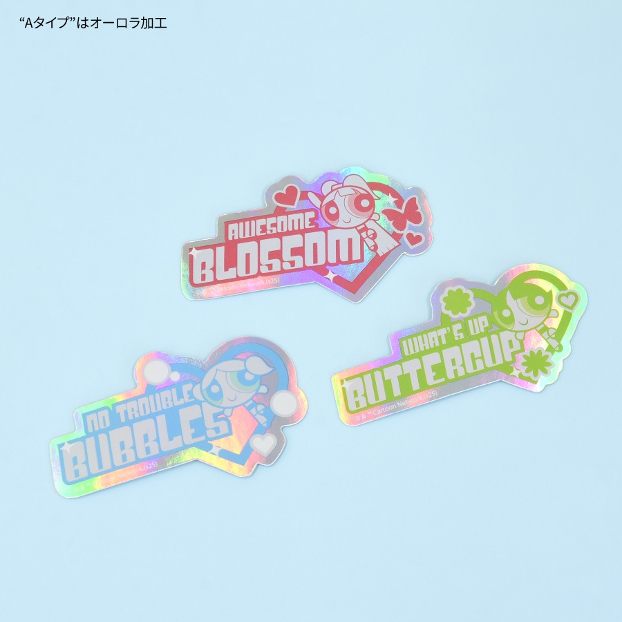 パワーパフ ガールズ モバイルステッカー