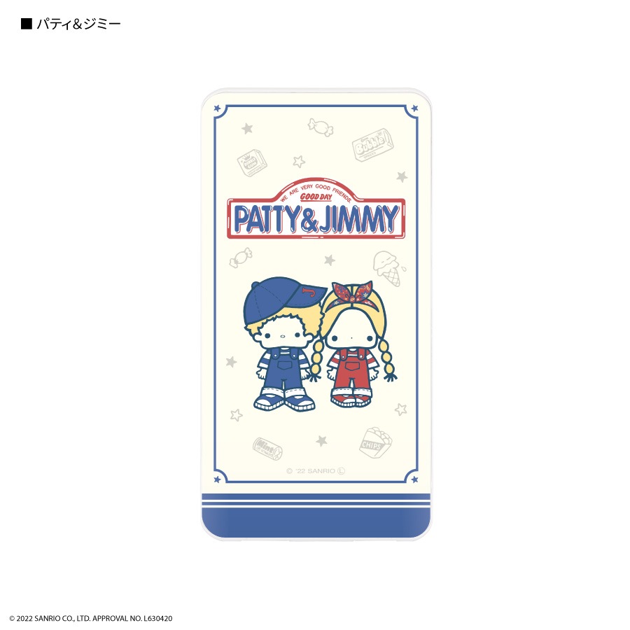 サンリオキャラクターズ USB/USB Type-C 4000mAh リチウムイオンポリマー充電器2.1A