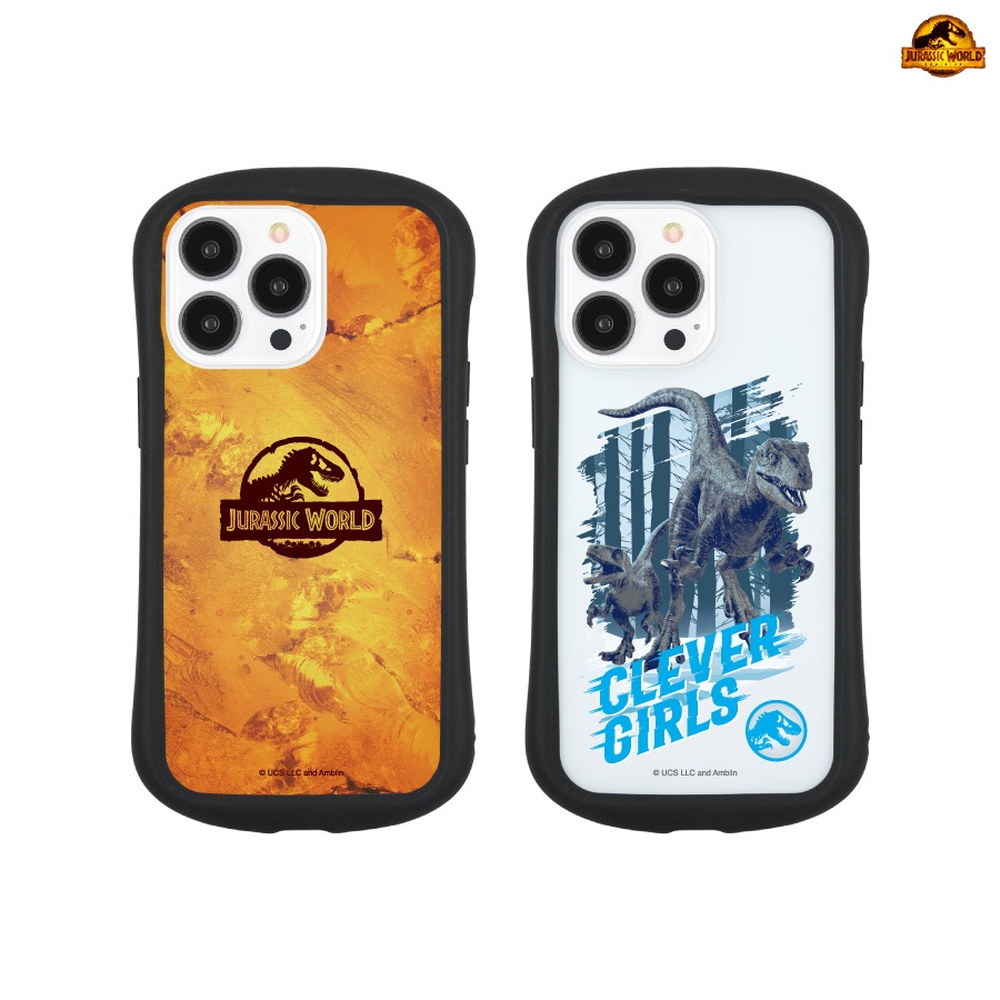 ジュラシック・ワールド iPhone13 Pro対応 ハイブリッドクリアケース