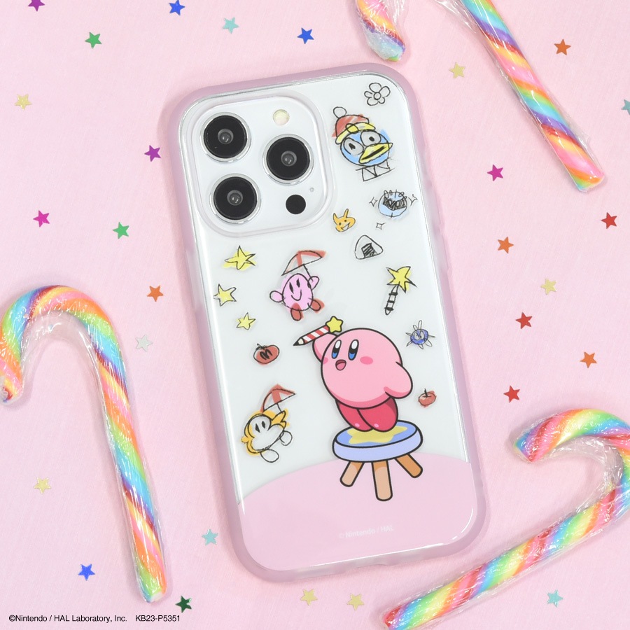 星のカービィ IIIIfit Clear iPhone14 Pro / 13 Pro 対応 ケース