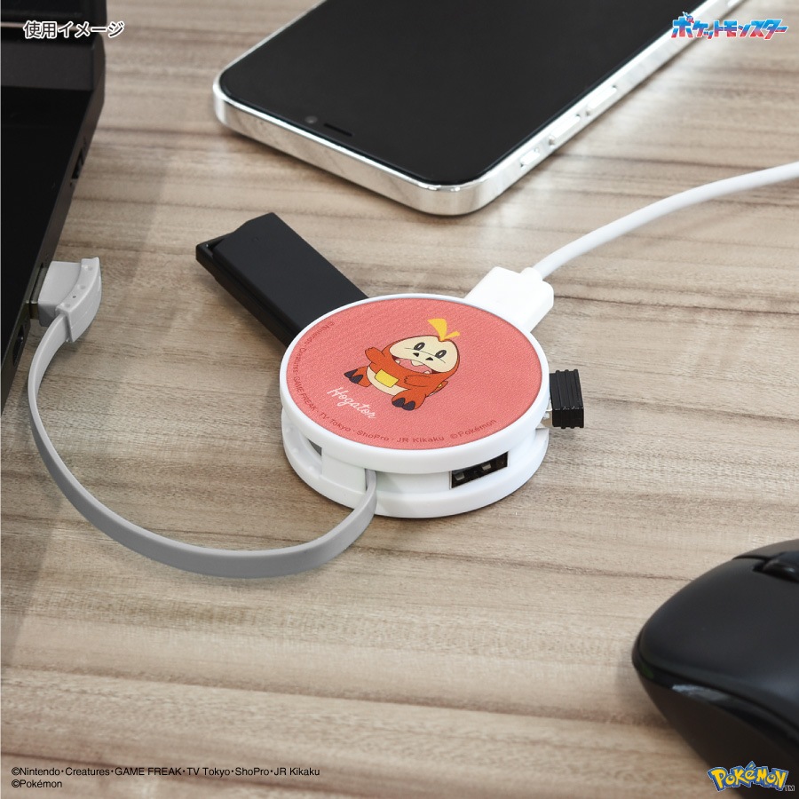 ポケットモンスター ラウンドUSBハブ