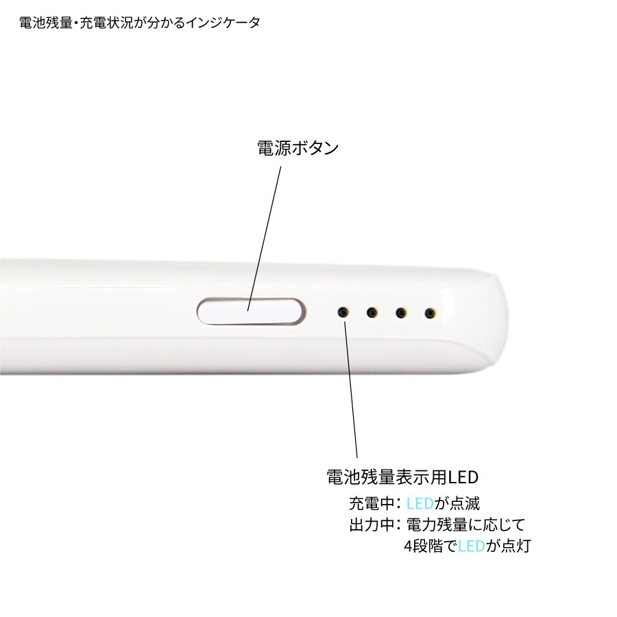 セサミストリート USB / USB Type-C 4000mAh リチウムイオンポリマー充電器 2.1A