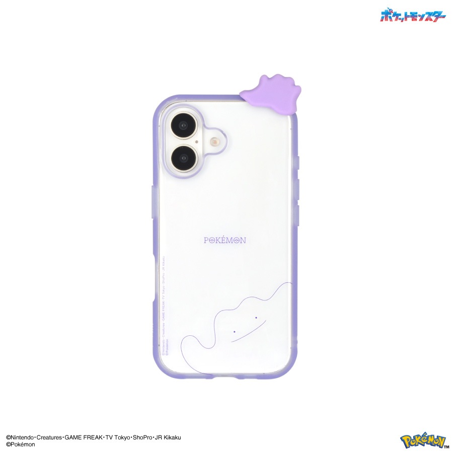 ポケットモンスター フレーム IIIIfit Clear iPhone16 対応 ケース