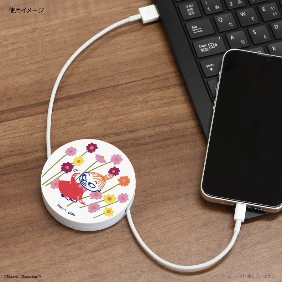 ムーミン リトルミイフェア コードリールケース