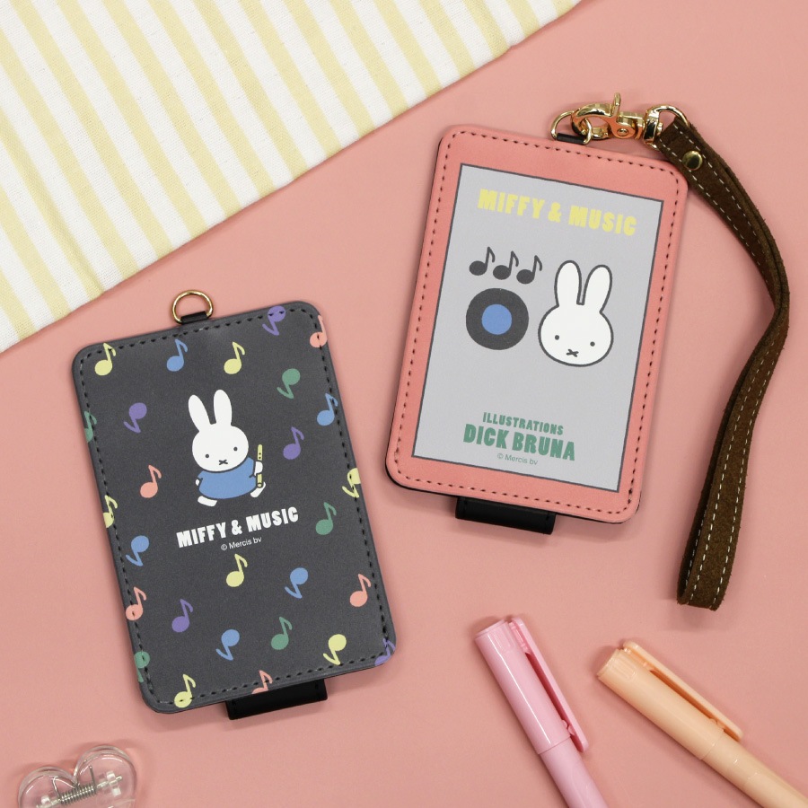ミッフィー MIFFY＆MUSIC ICカードケース