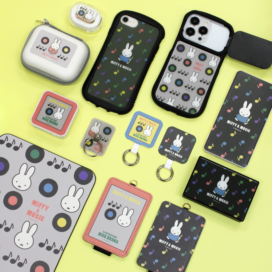 ミッフィー MIFFY＆MUSIC ICカードケース