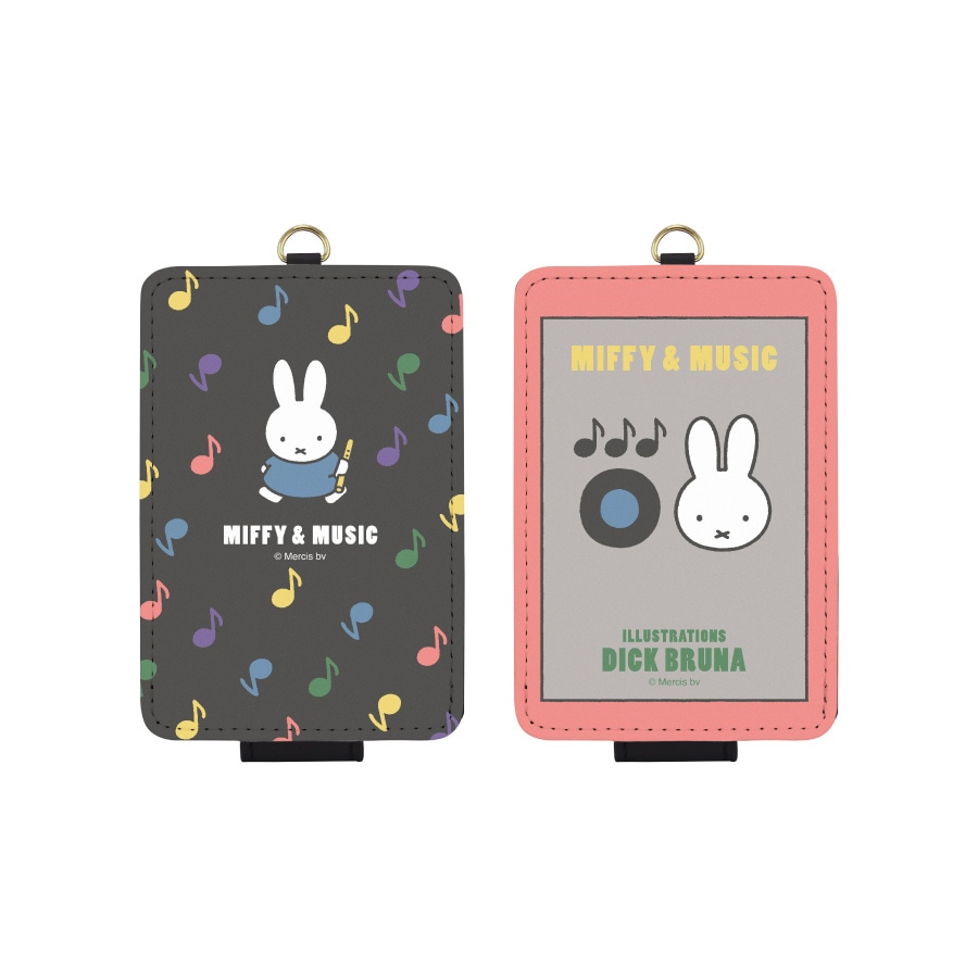 ミッフィー MIFFY＆MUSIC ICカードケース