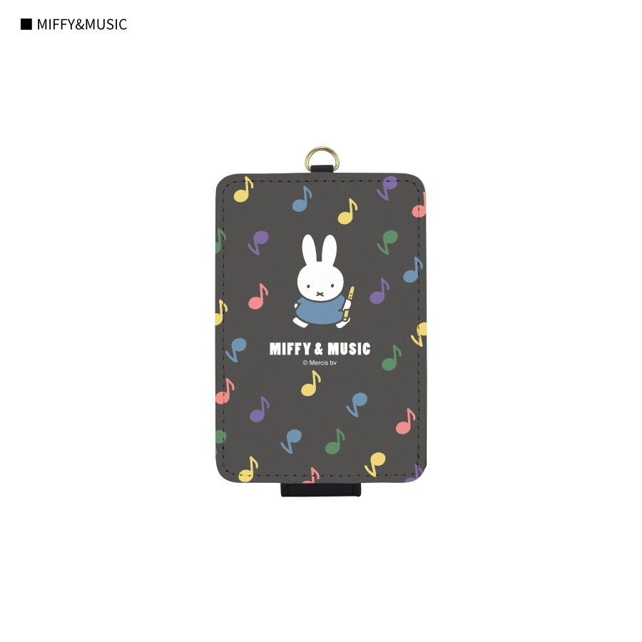 ミッフィー MIFFY＆MUSIC ICカードケース