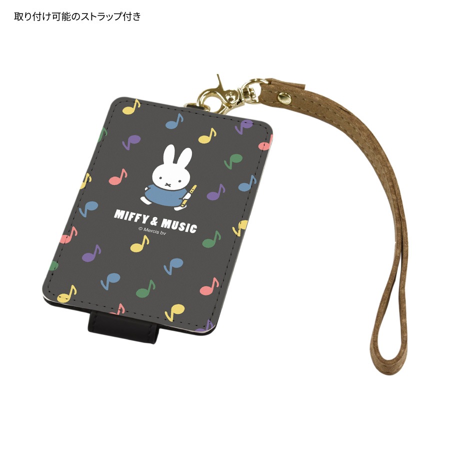 ミッフィー MIFFY＆MUSIC ICカードケース