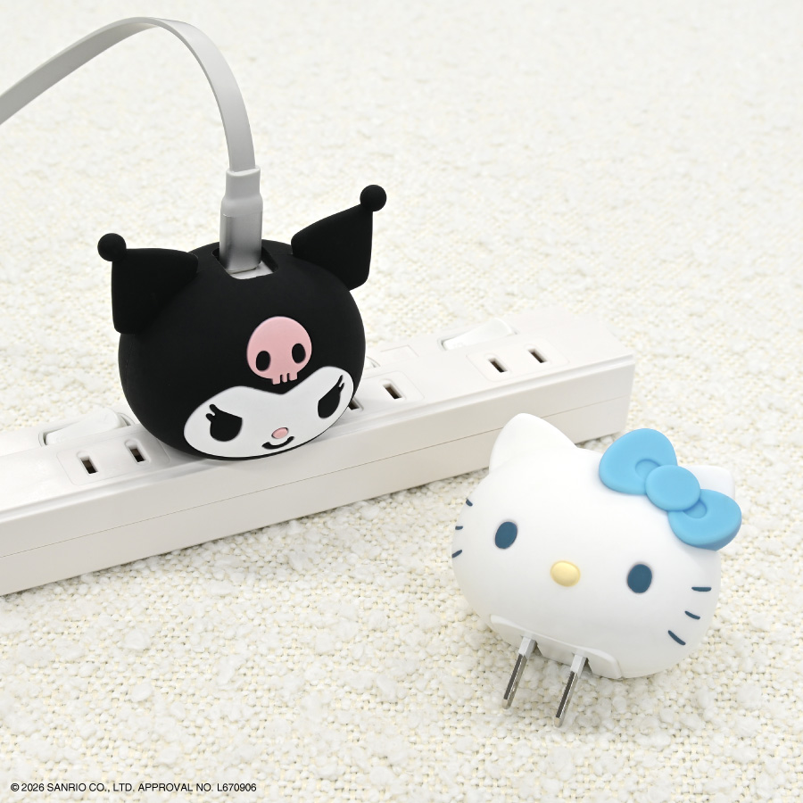 サンリオキャラクターズ USB Type-C マスコット ACアダプタ