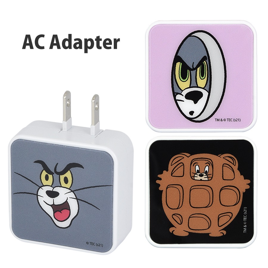 トムとジェリー USB2ポートACアダプタ | アイテムから探す,充電器 
