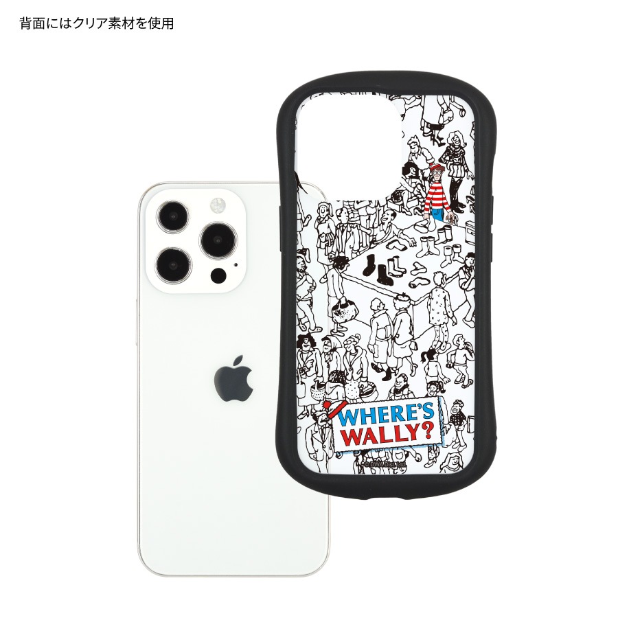 WHERE’S WALLY? iPhone13 Pro対応 ハイブリッドクリアケース