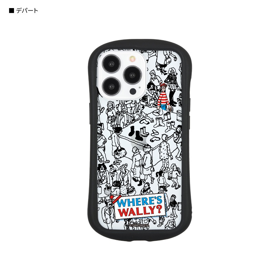 WHERE’S WALLY? iPhone13 Pro対応 ハイブリッドクリアケース