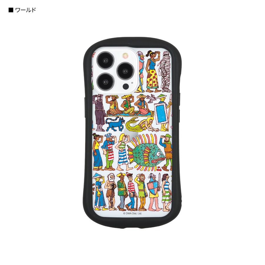 WHERE’S WALLY? iPhone13 Pro対応 ハイブリッドクリアケース
